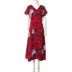 Vibrant Floral Maxi Dress